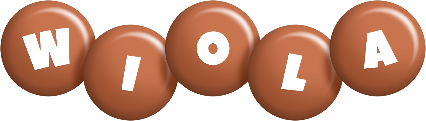 Wiola candy-brown logo