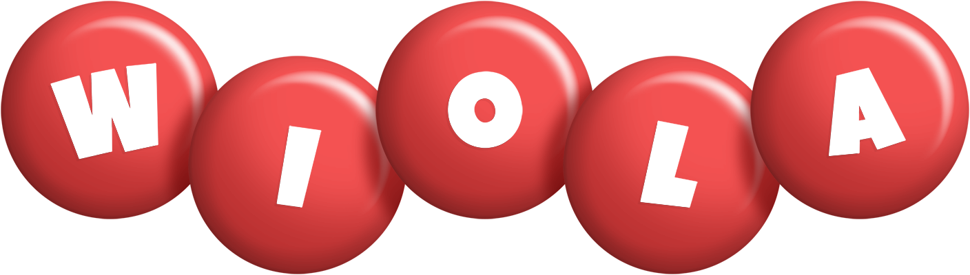 Wiola candy-red logo