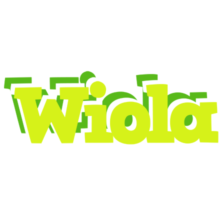 Wiola citrus logo