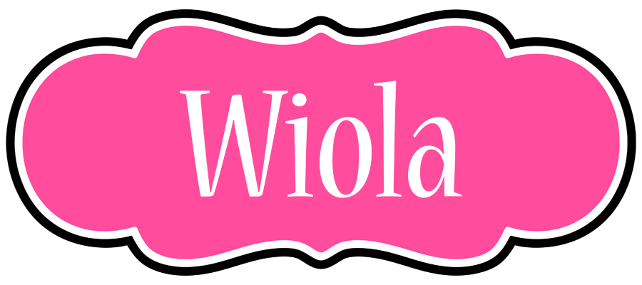 Wiola invitation logo
