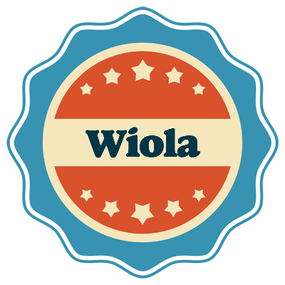Wiola labels logo