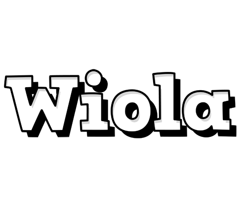 Wiola snowing logo