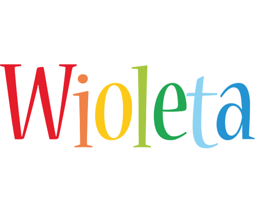 Wioleta birthday logo