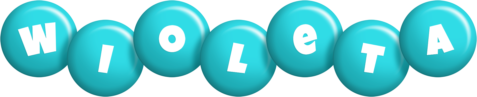 Wioleta candy-azur logo