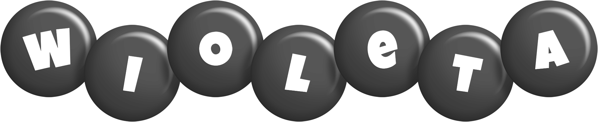 Wioleta candy-black logo