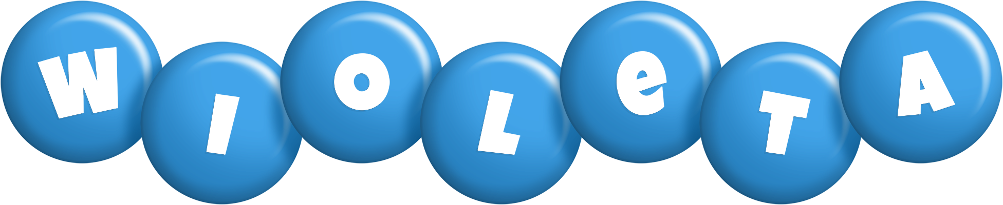 Wioleta candy-blue logo