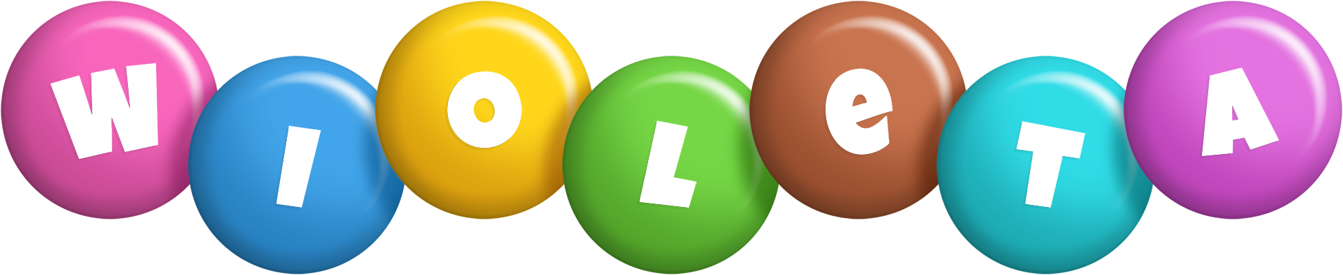 Wioleta candy logo