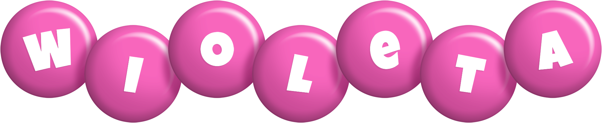 Wioleta candy-pink logo