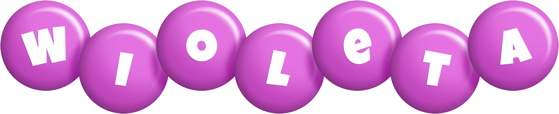 Wioleta candy-purple logo
