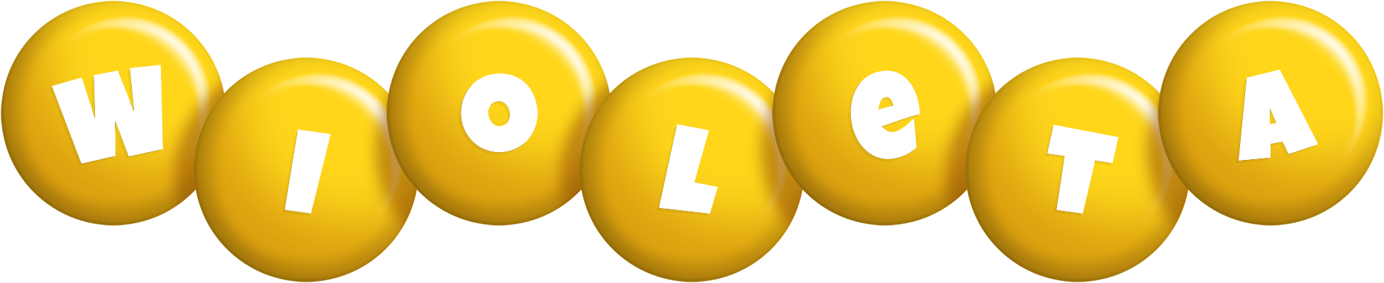 Wioleta candy-yellow logo