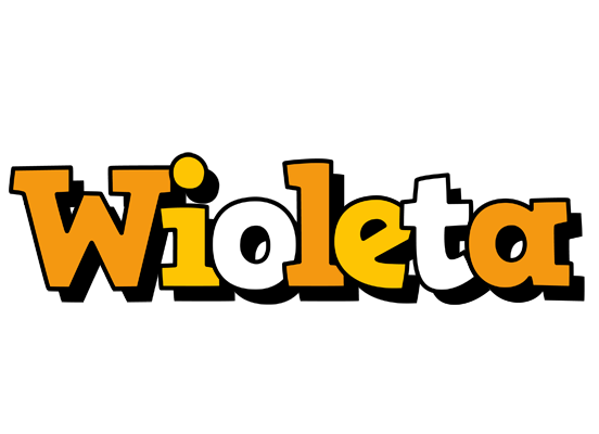 Wioleta cartoon logo
