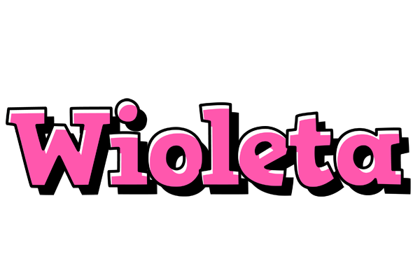 Wioleta girlish logo