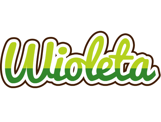 Wioleta golfing logo