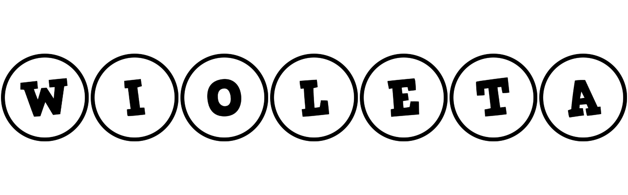 Wioleta handy logo