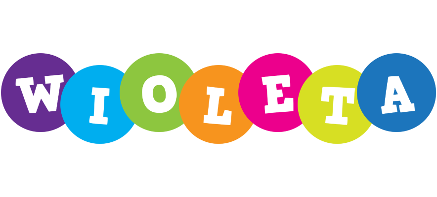 Wioleta happy logo