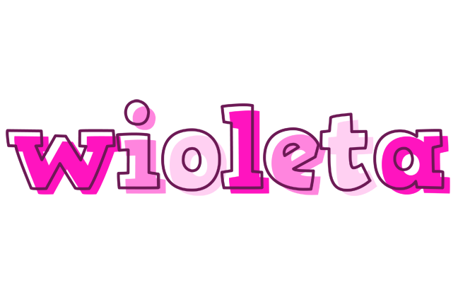 Wioleta hello logo