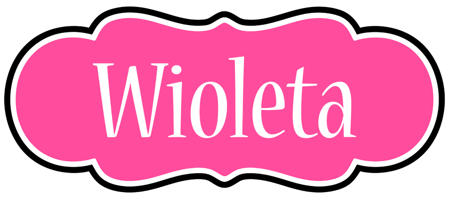 Wioleta invitation logo