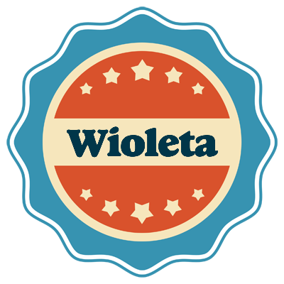 Wioleta labels logo