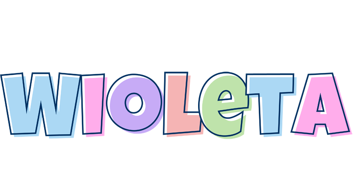 Wioleta pastel logo