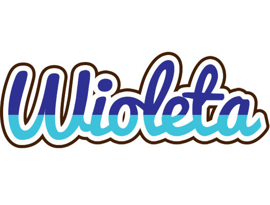 Wioleta raining logo