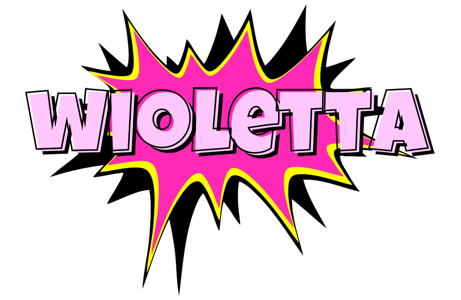 Wioletta badabing logo