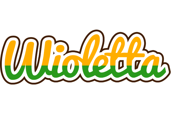 Wioletta banana logo