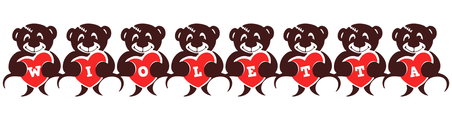 Wioletta bear logo