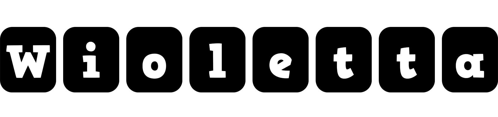 Wioletta box logo