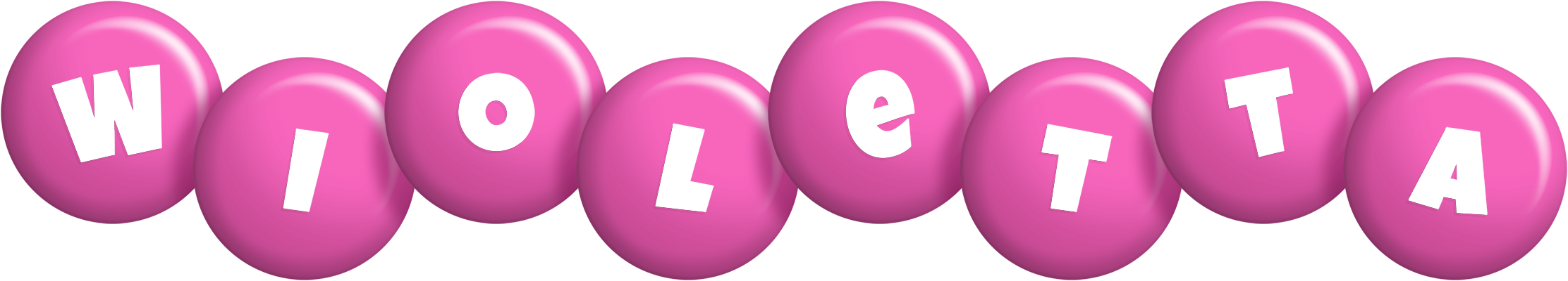 Wioletta candy-pink logo