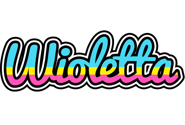Wioletta circus logo