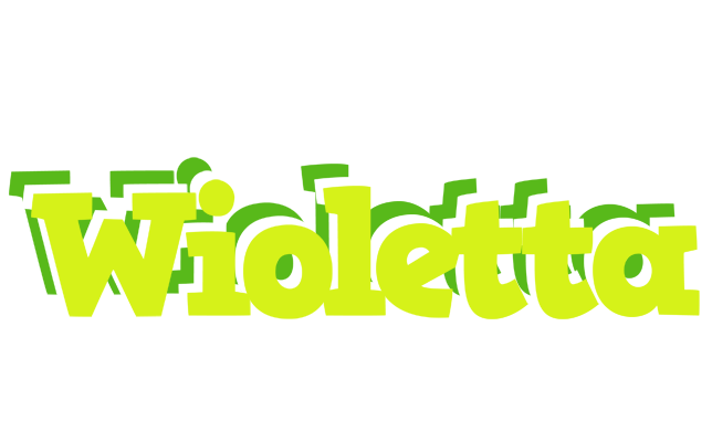 Wioletta citrus logo