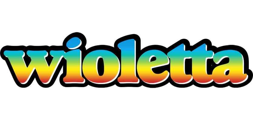 Wioletta color logo