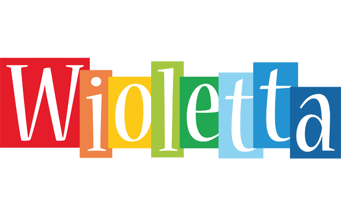 Wioletta colors logo