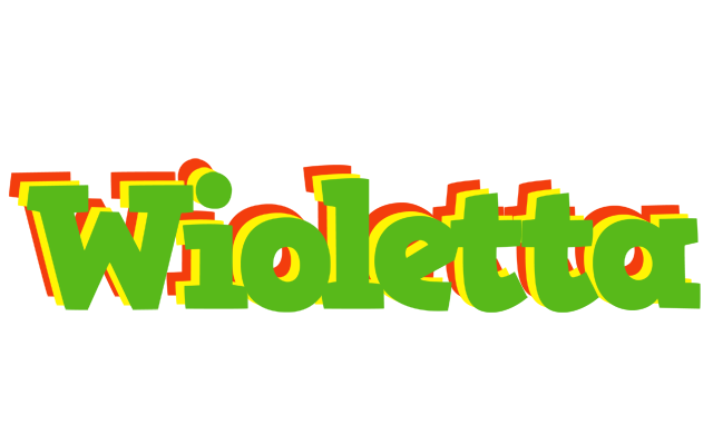 Wioletta crocodile logo