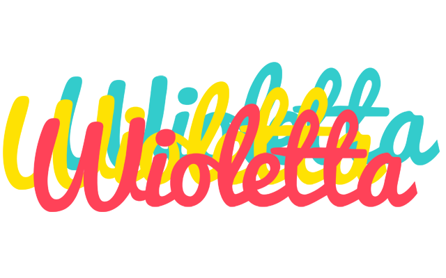 Wioletta disco logo