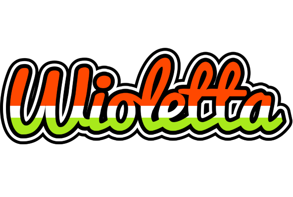 Wioletta exotic logo