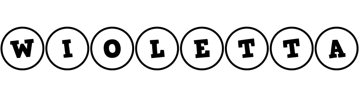 Wioletta handy logo