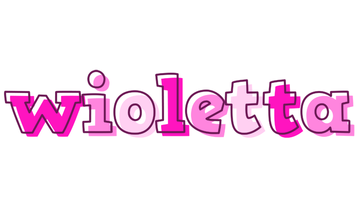 Wioletta hello logo