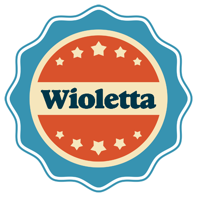Wioletta labels logo