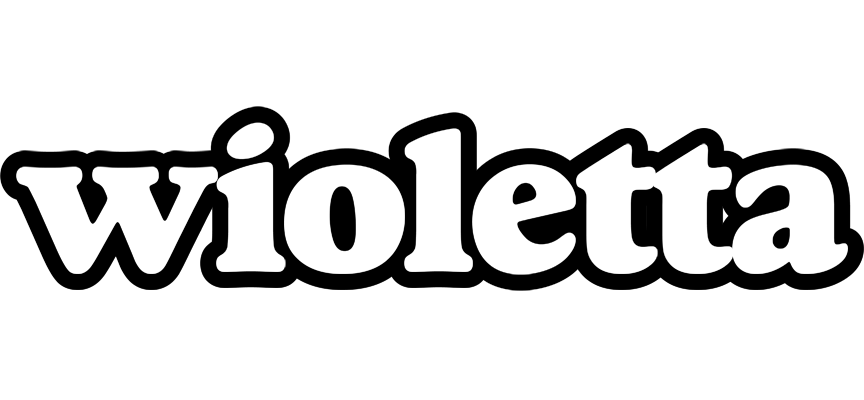 Wioletta panda logo