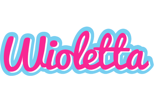 Wioletta popstar logo
