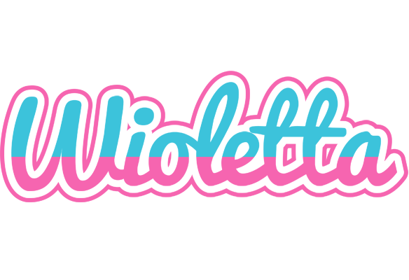 Wioletta woman logo