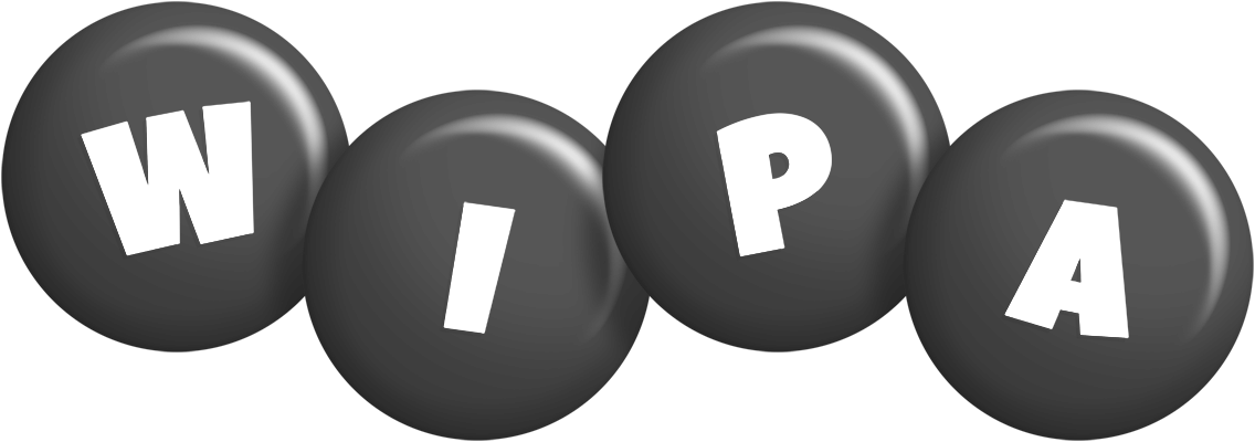 Wipa candy-black logo
