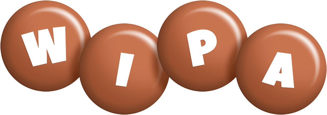 Wipa candy-brown logo