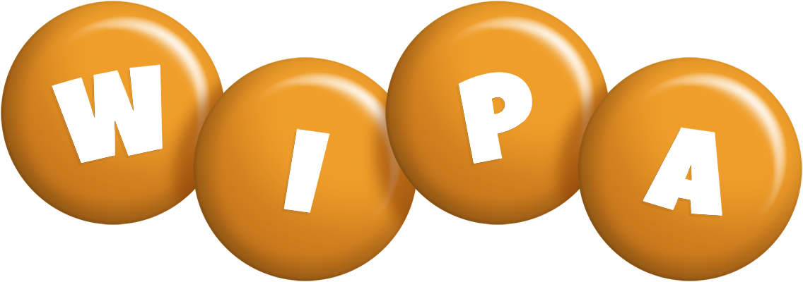 Wipa candy-orange logo
