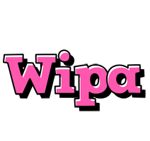 Wipa girlish logo