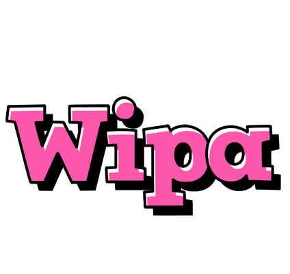 Wipa girlish logo