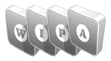 Wipa silver logo