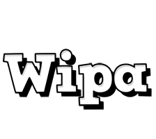 Wipa snowing logo