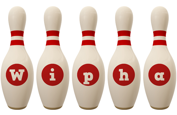 Wipha bowling-pin logo